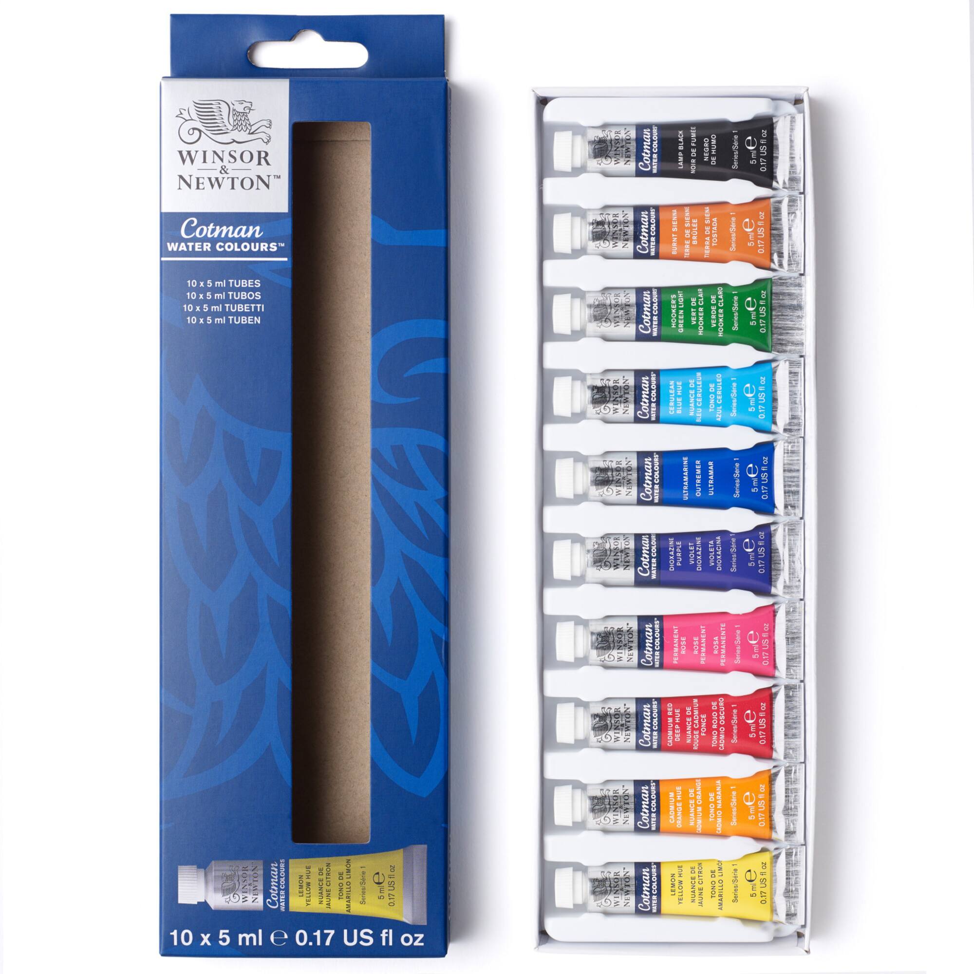 Winsor & Newton™ Cotman Water Colours™ 10 Color Paint Set